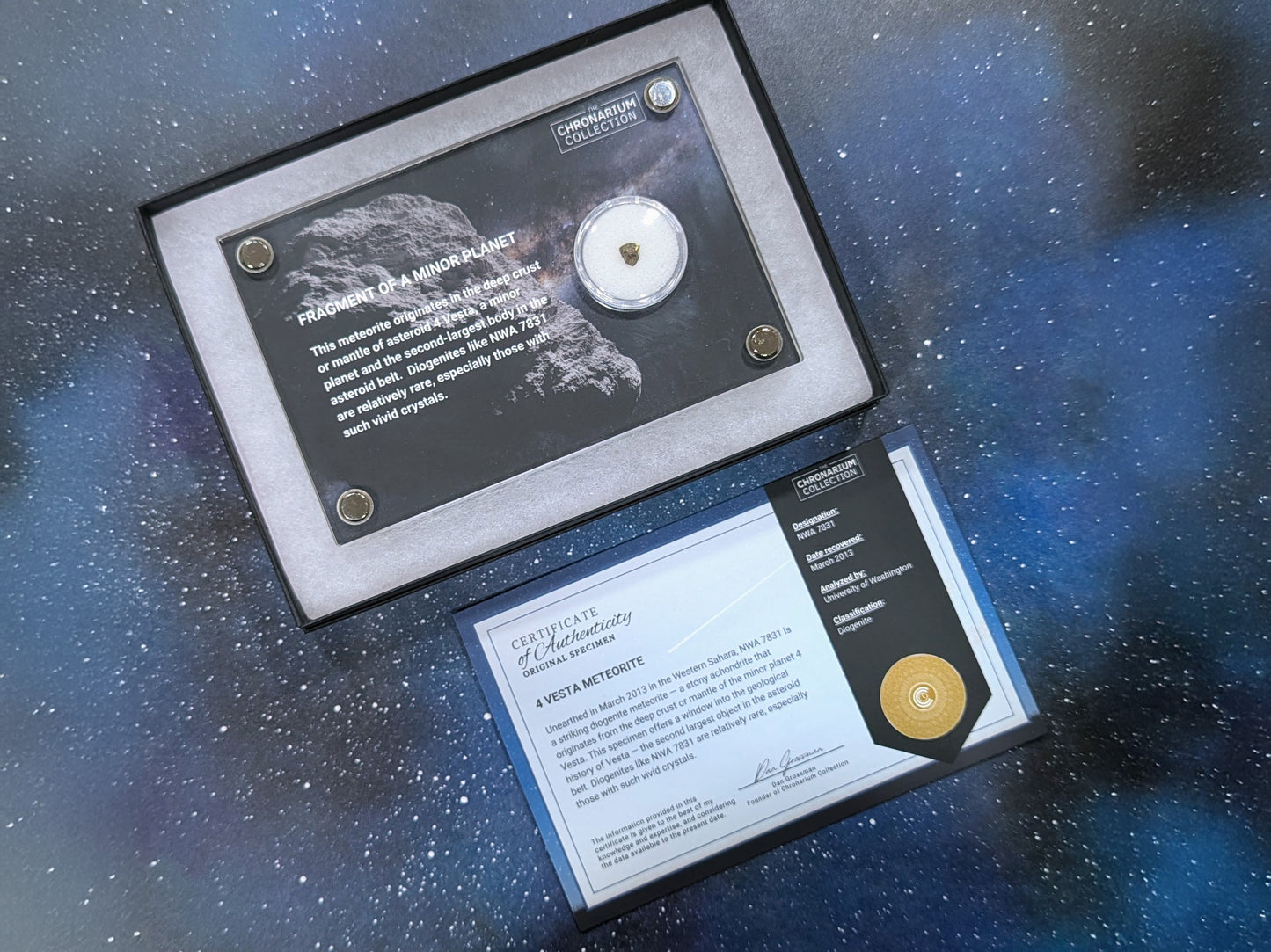 Fragment of a Minor Planet