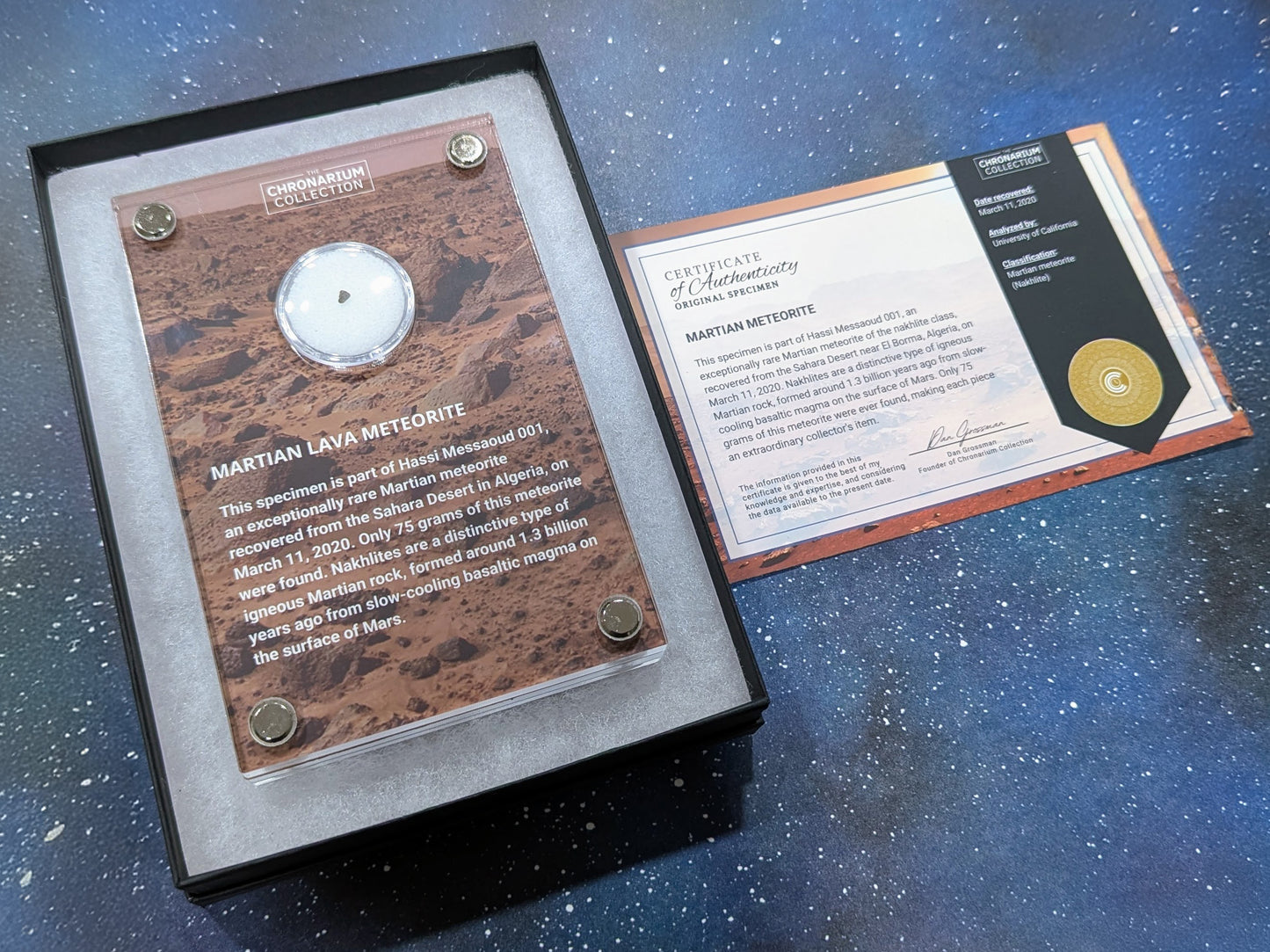 Martian Lava Meteorite