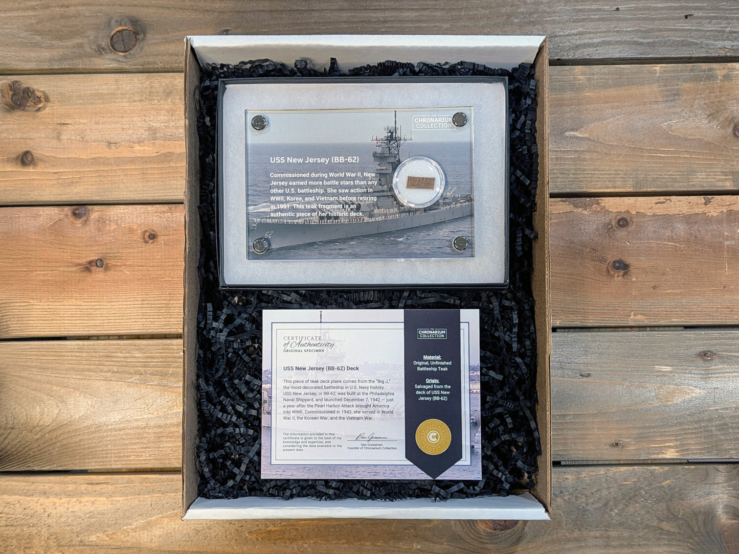 Battleship New Jersey (BB-62) Deck