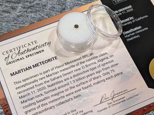 Martian Lava Meteorite