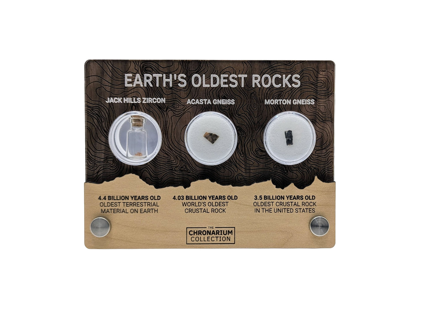 Earth's Oldest Rocks Display