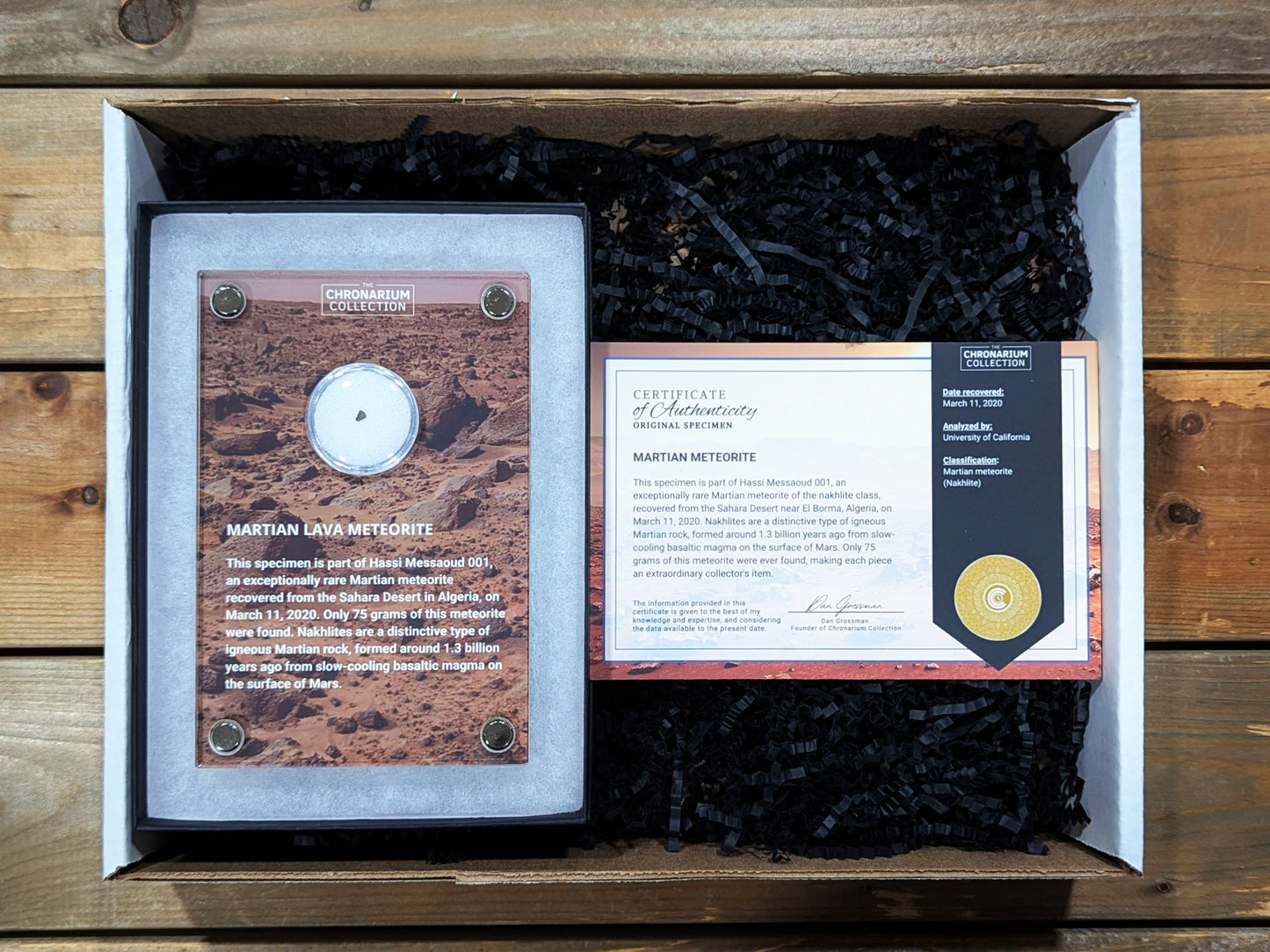 Martian Lava Meteorite
