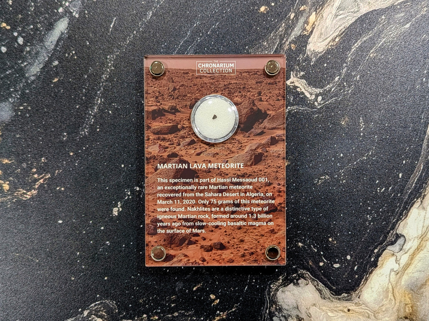 Martian Lava Meteorite