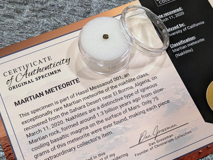 Martian Lava Meteorite