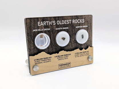 Earth's Oldest Rocks Display