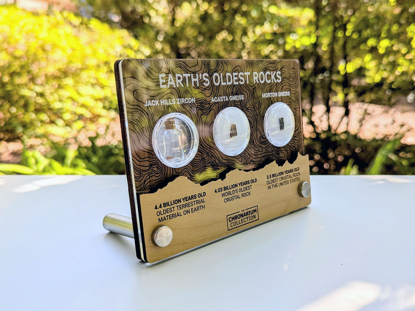 Earth's Oldest Rocks Display