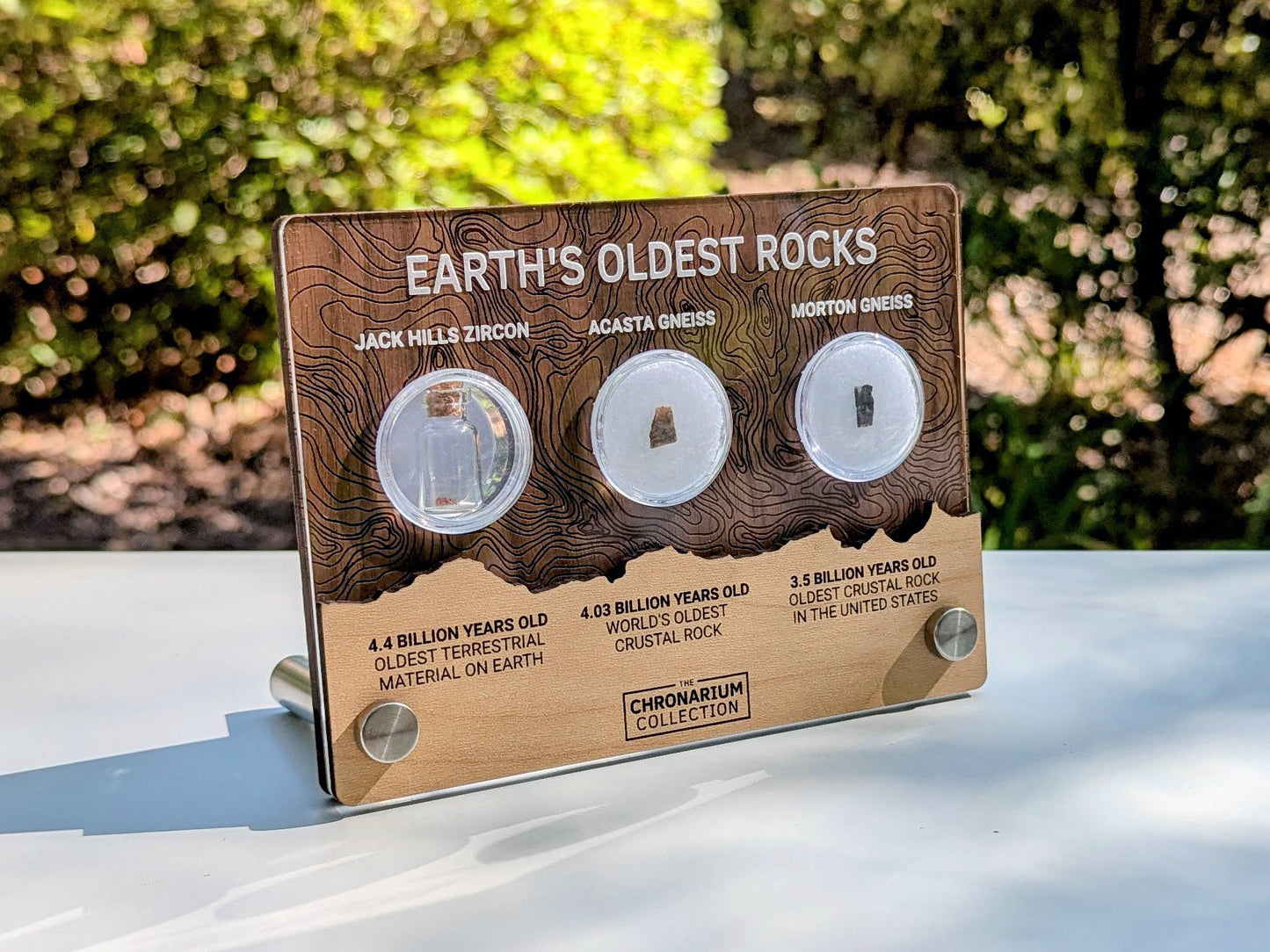 Earth's Oldest Rocks Display