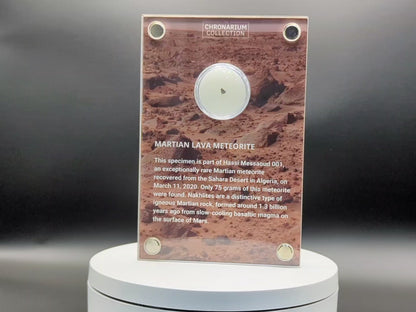 Martian Lava Meteorite