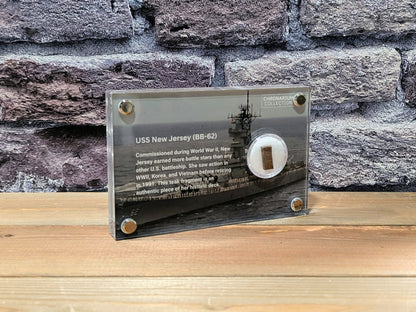 Battleship New Jersey (BB-62) Deck